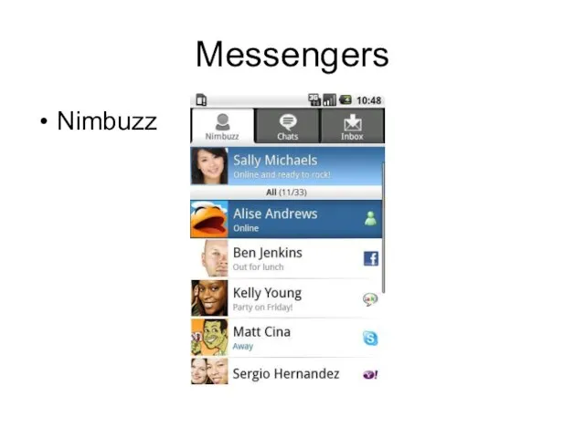 Messengers Nimbuzz