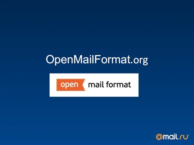 OpenMailFormat.org