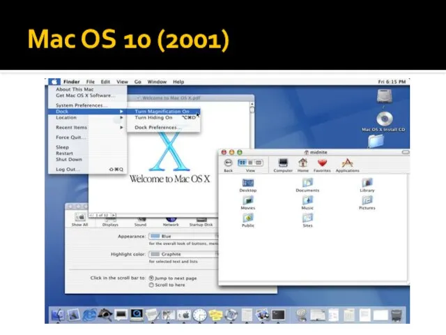 Mac OS 10 (2001)