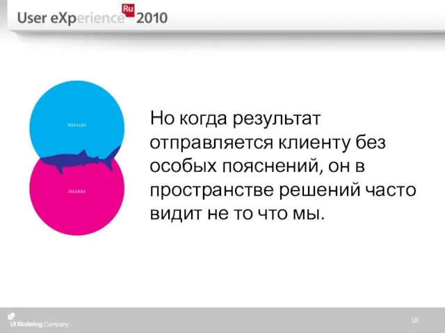 Но когда результат отправляется клиенту без особых пояснений, он в пространстве