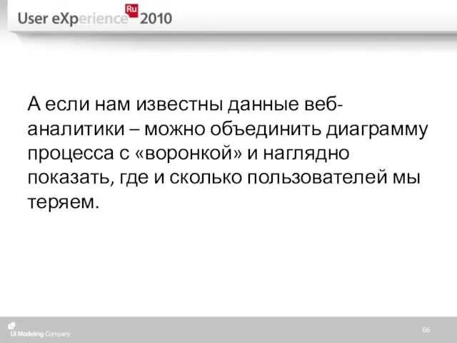 А если нам известны данные веб-аналитики – можно объединить диаграмму процесса