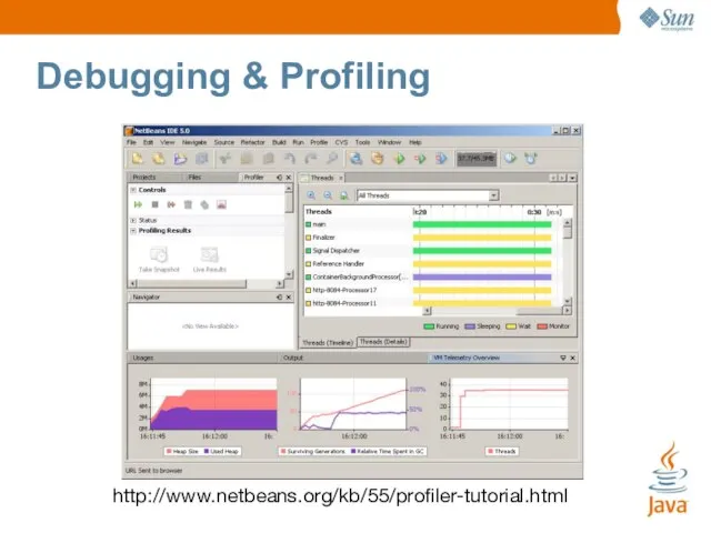 Debugging & Profiling ‏ http://www.netbeans.org/kb/55/profiler-tutorial.html