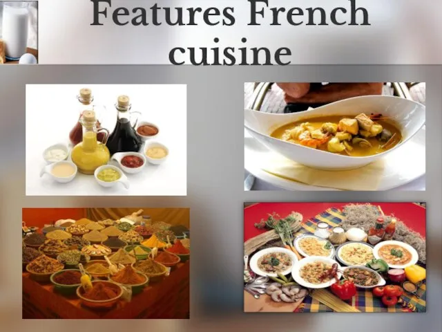 Features French cuisine