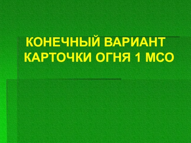 КОНЕЧНЫЙ ВАРИАНТ КАРТОЧКИ ОГНЯ 1 МСО