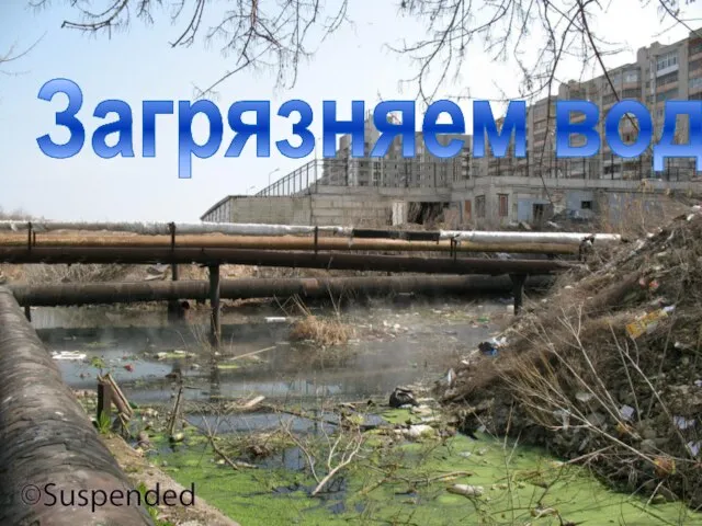 Загрязняем воду