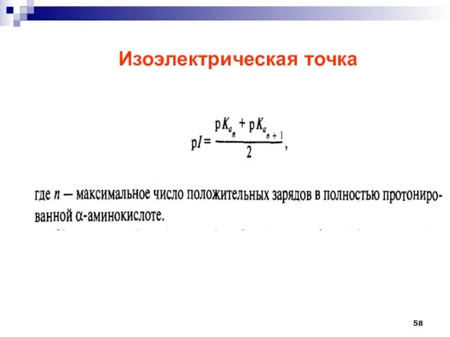 Изоэлектрическая точка