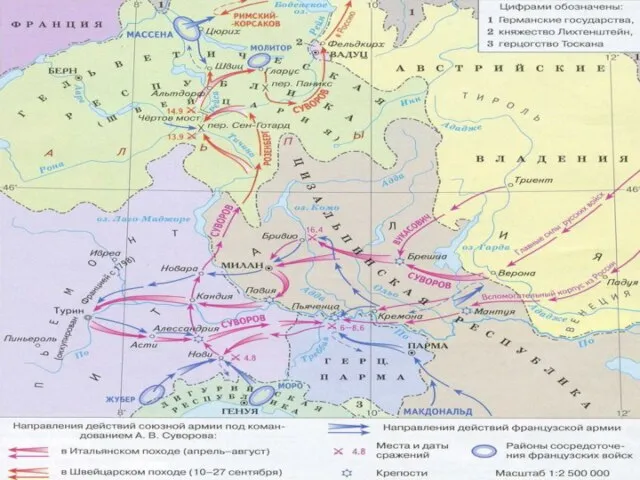 Ярчайшая страница истории военного искусства – Итальянский и Швейцарский (1779) походы