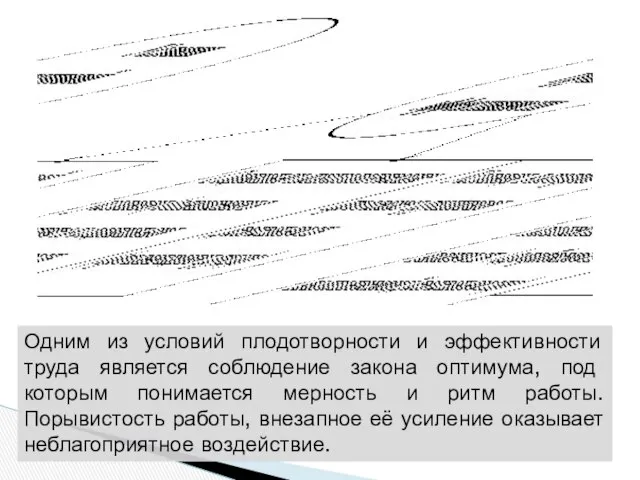 Одним из условий плодотворности и эффективности труда является соблюдение закона оптимума,