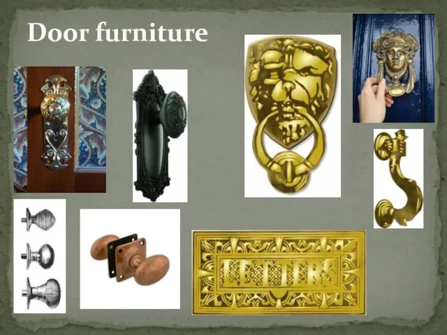 Door furniture