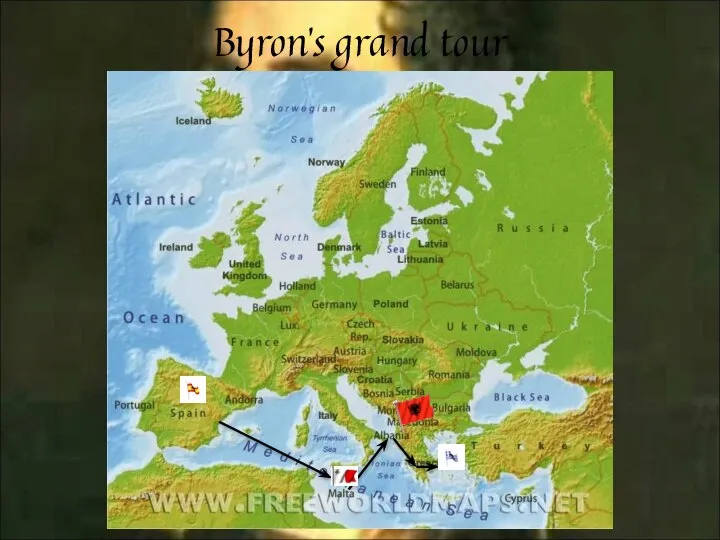 Byron’s grand tour