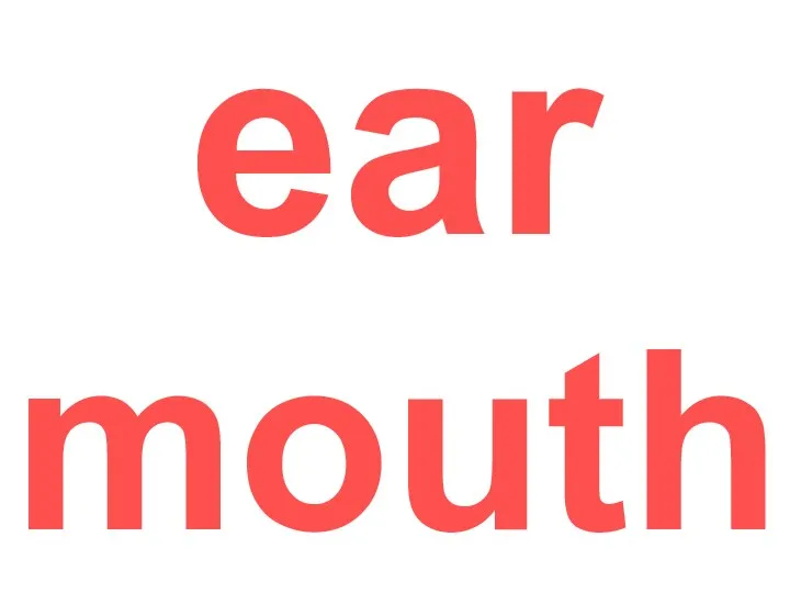 ear mouth