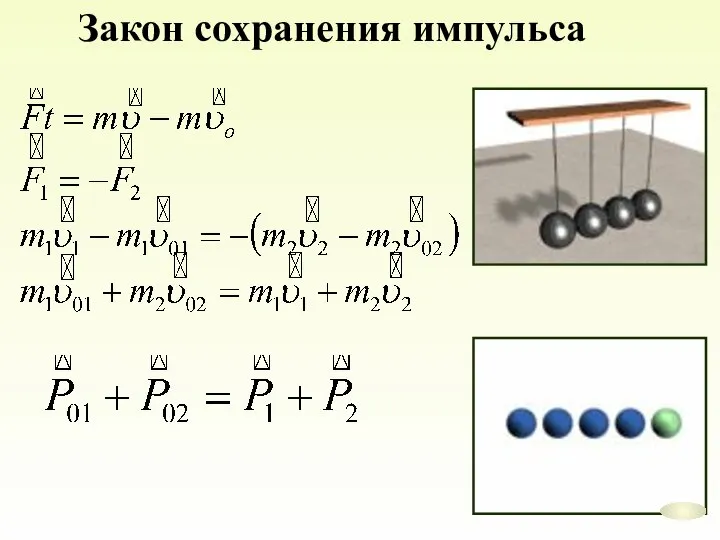 Закон сохранения импульса