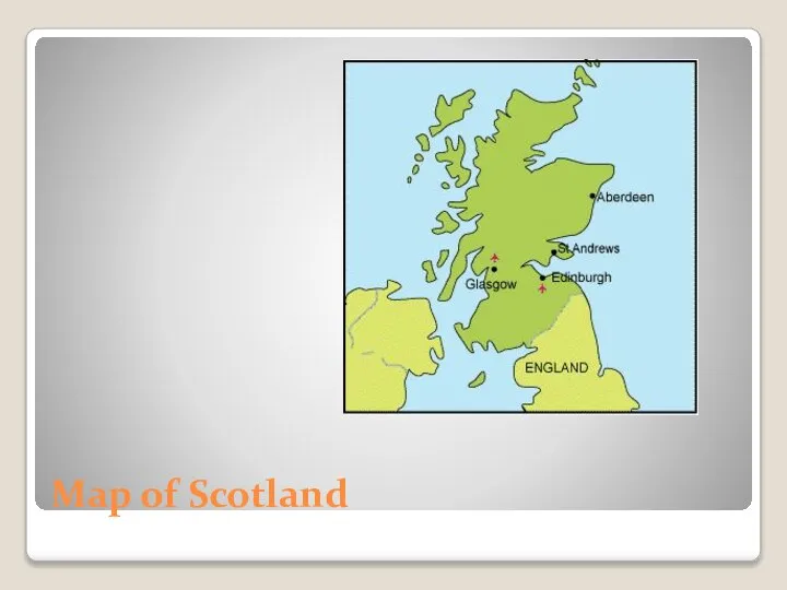 Map of Scotland