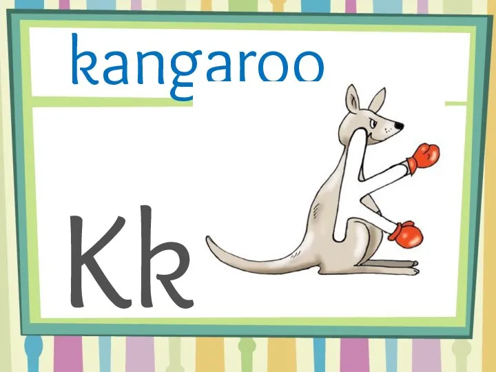 Kk kangaroo