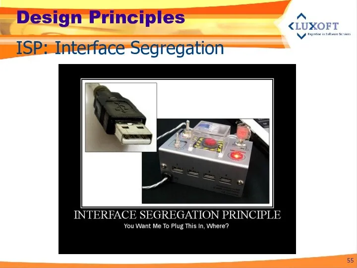 Design Principles ISP: Interface Segregation