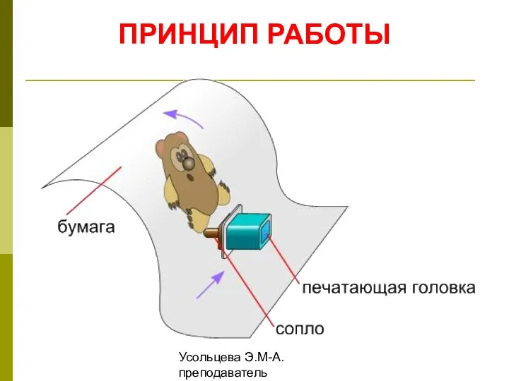 Усольцева Э.М-А. преподаватель информатики ГОУНПО КПУ ПРИНЦИП РАБОТЫ