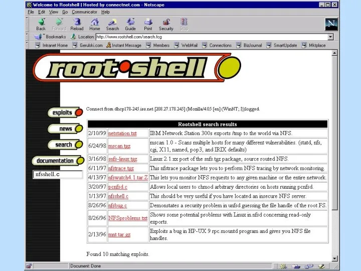 nfsshell.c