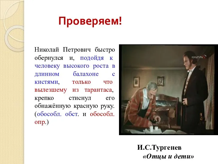 Проверяем! Николай Петрович быстро обернулся и, подойдя к человеку высокого роста