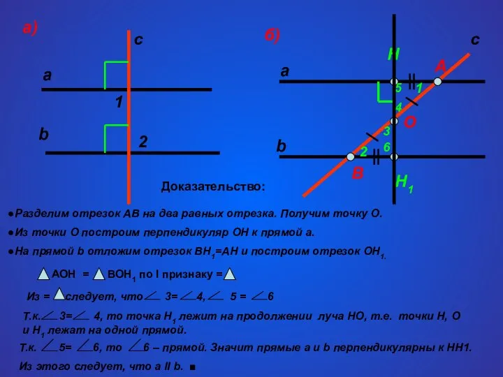 а b c 1 2 а) б) а b c Н