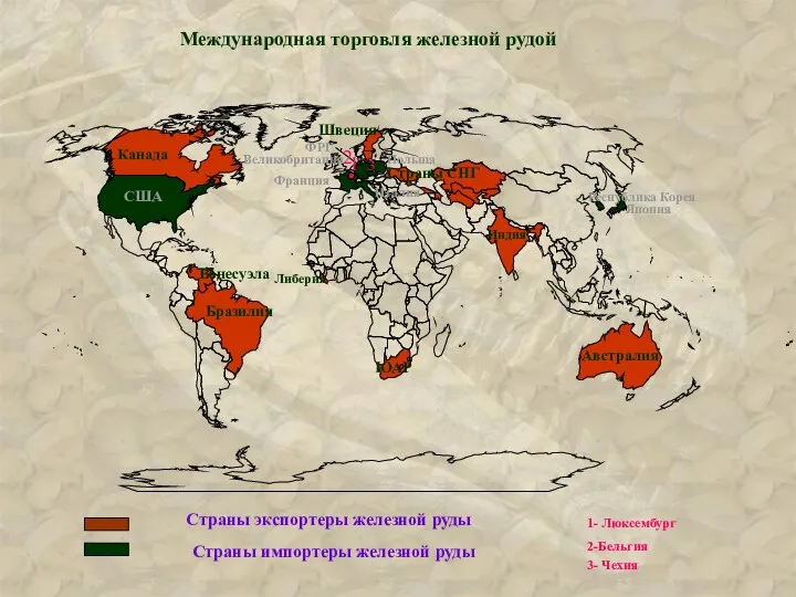 Международная торговля железной рудой 3