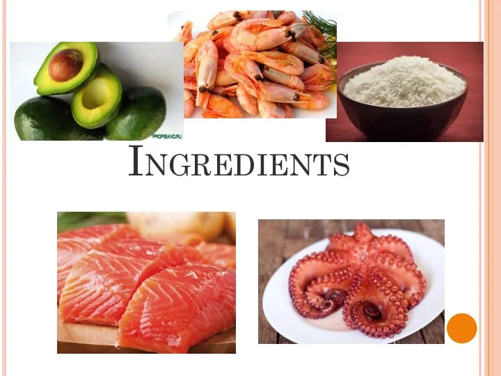 Ingredients