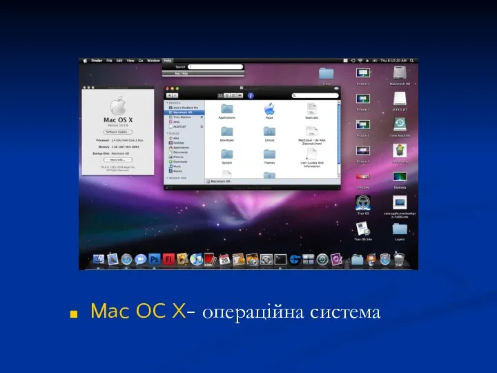 Mac OC X- операційна система