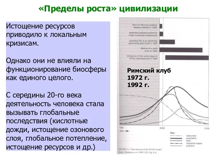 Истощение ресурсов приводило к локальным кризисам. Однако они не влияли на