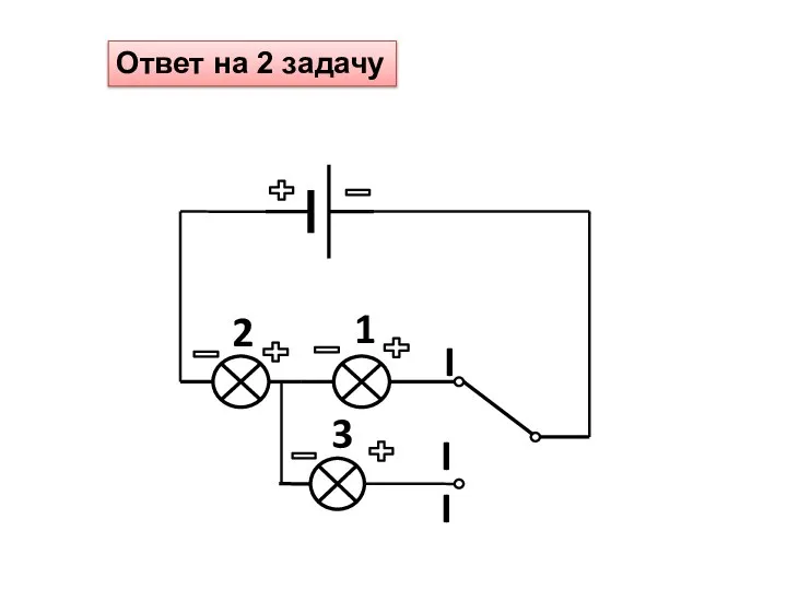 Ответ на 2 задачу