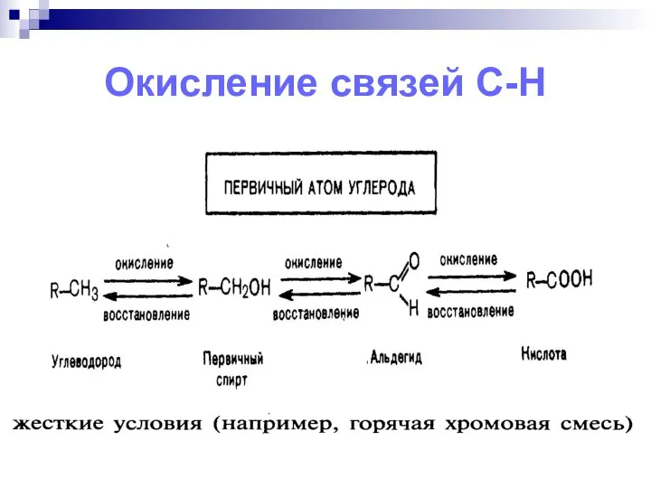 Окисление связей С-Н