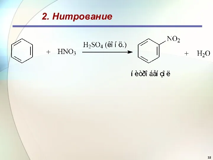 2. Нитрование