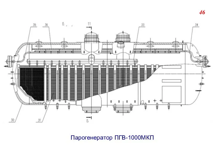 Парогенератор ПГВ-1000МКП 46