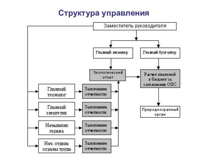 Структура управления