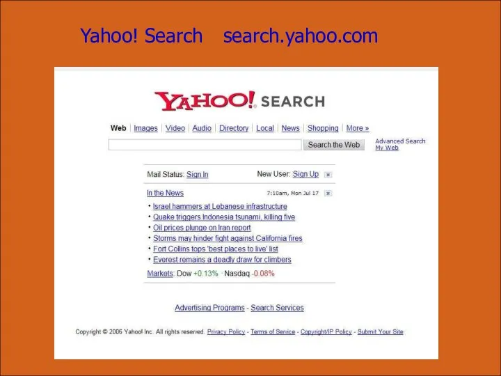 Yahoo! Search search.yahoo.com