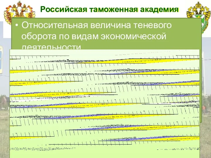 Российская таможенная академия Относительная величина теневого оборота по видам экономической деятельности