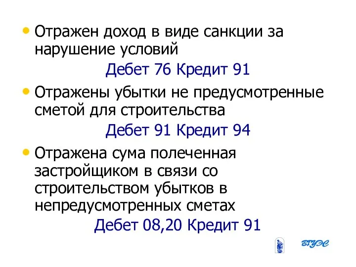 08/31/2023 Бобырева М. А. Отражен доход в виде санкции за нарушение