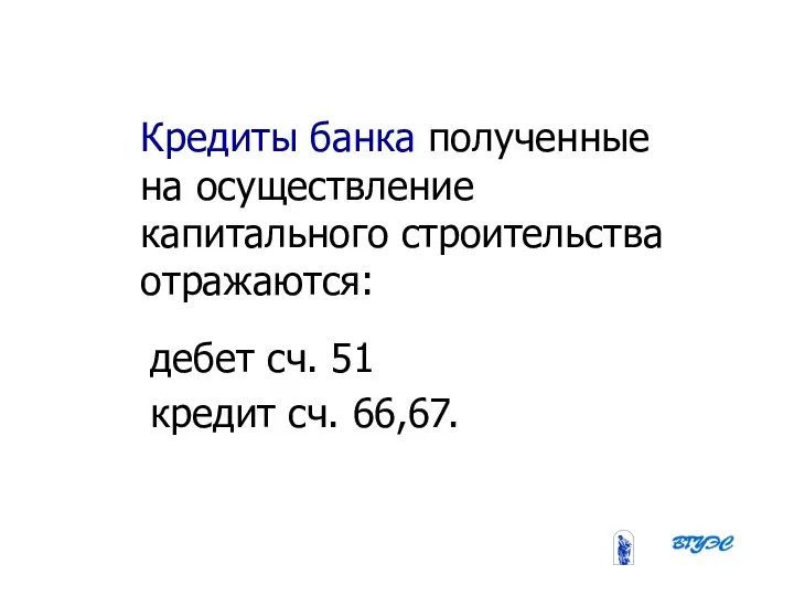 08/31/2023 Бобырева М. А. Кредиты банка полученные на осуществление капитального строительства