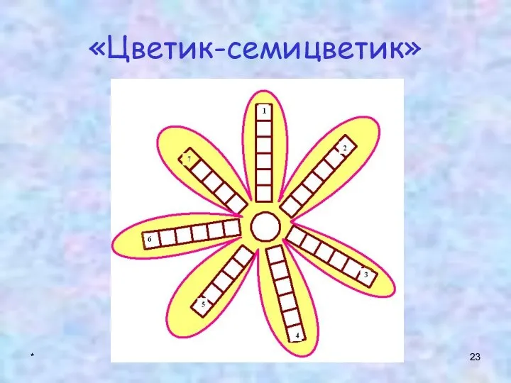 * «Цветик-семицветик»