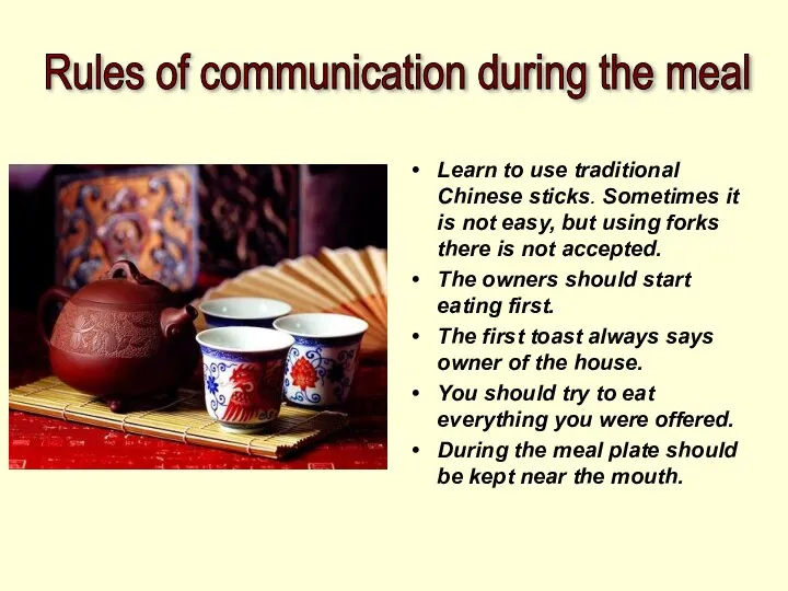 Learn to use traditional Chinese sticks. Sometimes it is not easy,