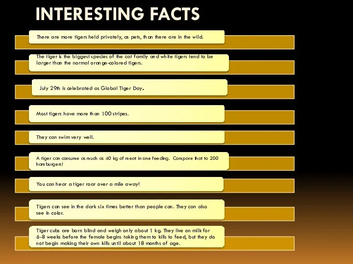 Interesting facts