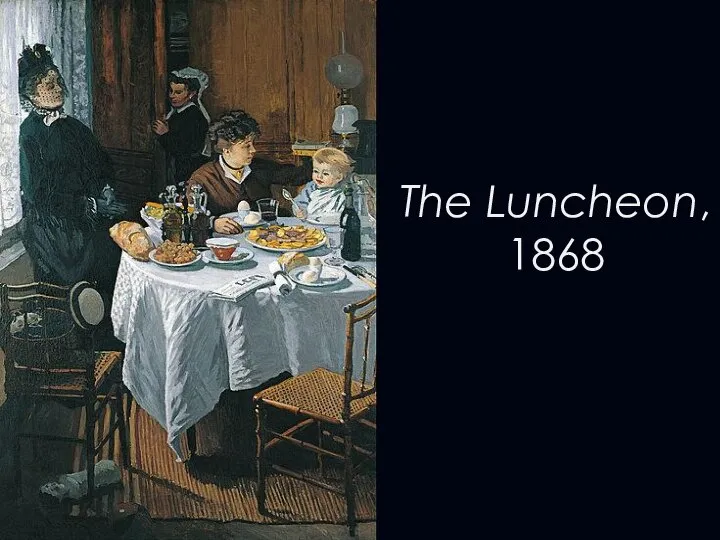 The Luncheon, 1868