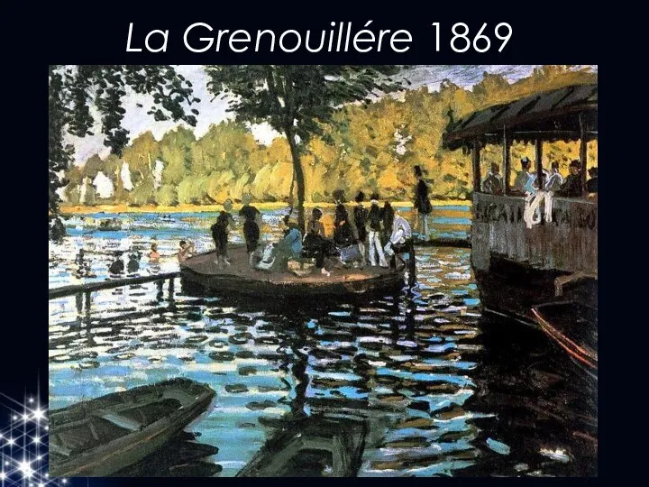 La Grenouillére 1869