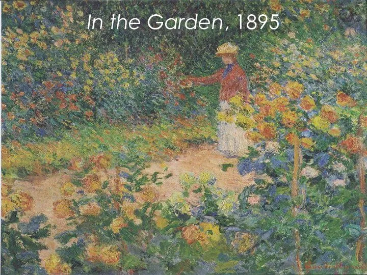 In the Garden, 1895