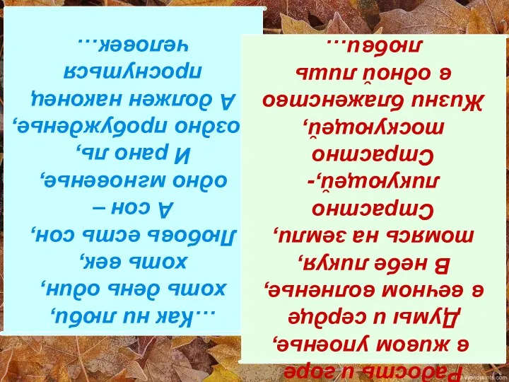 …Как ни люби, хоть день один, хоть век, Любовь есть сон,