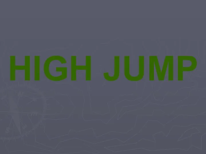 HIGH JUMP