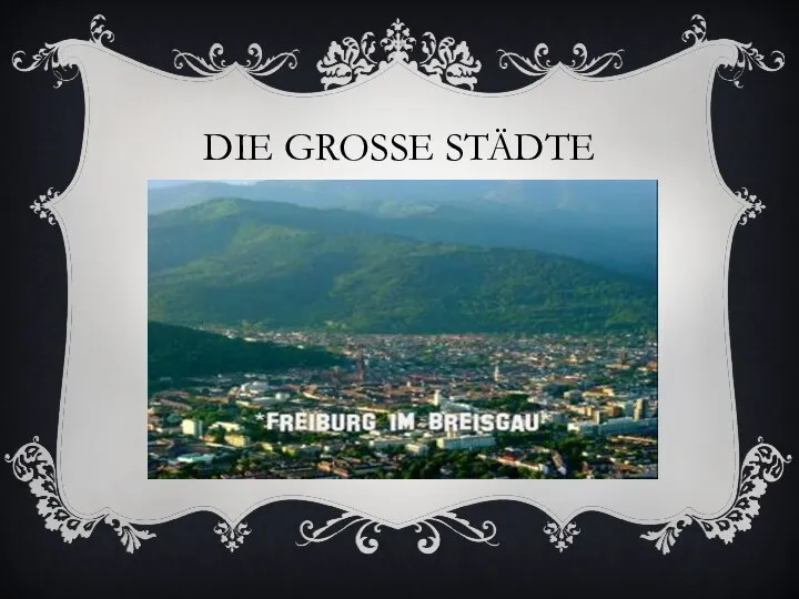 die grosse städte