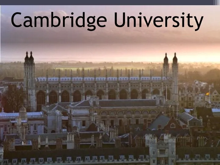 Cambridge University