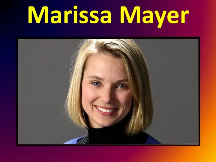 Marissa Mayer