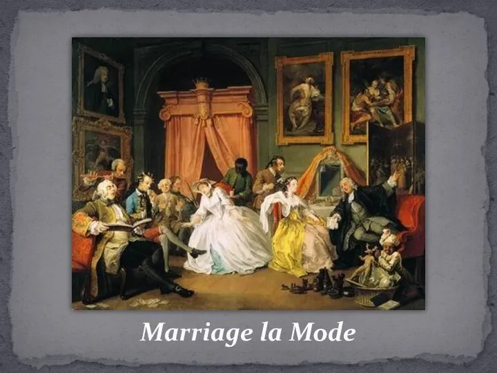 Marriage la Mode