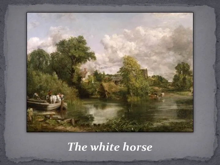 The white horse