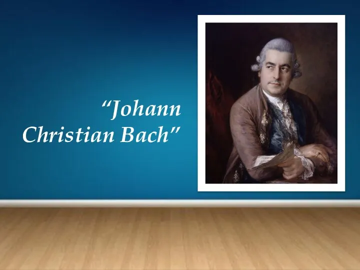 “Johann Christian Bach”